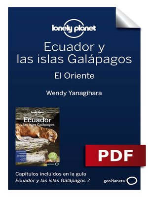 cover image of Ecuador y las islas Galápagos 7_6. El Oriente
